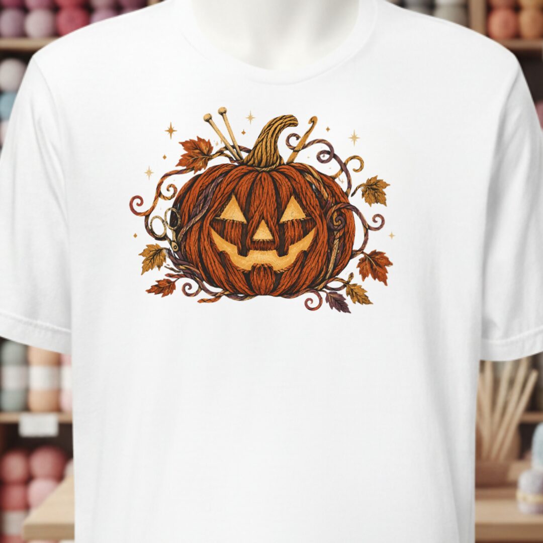 Knit Or Treat T-Shirt White t-shirt