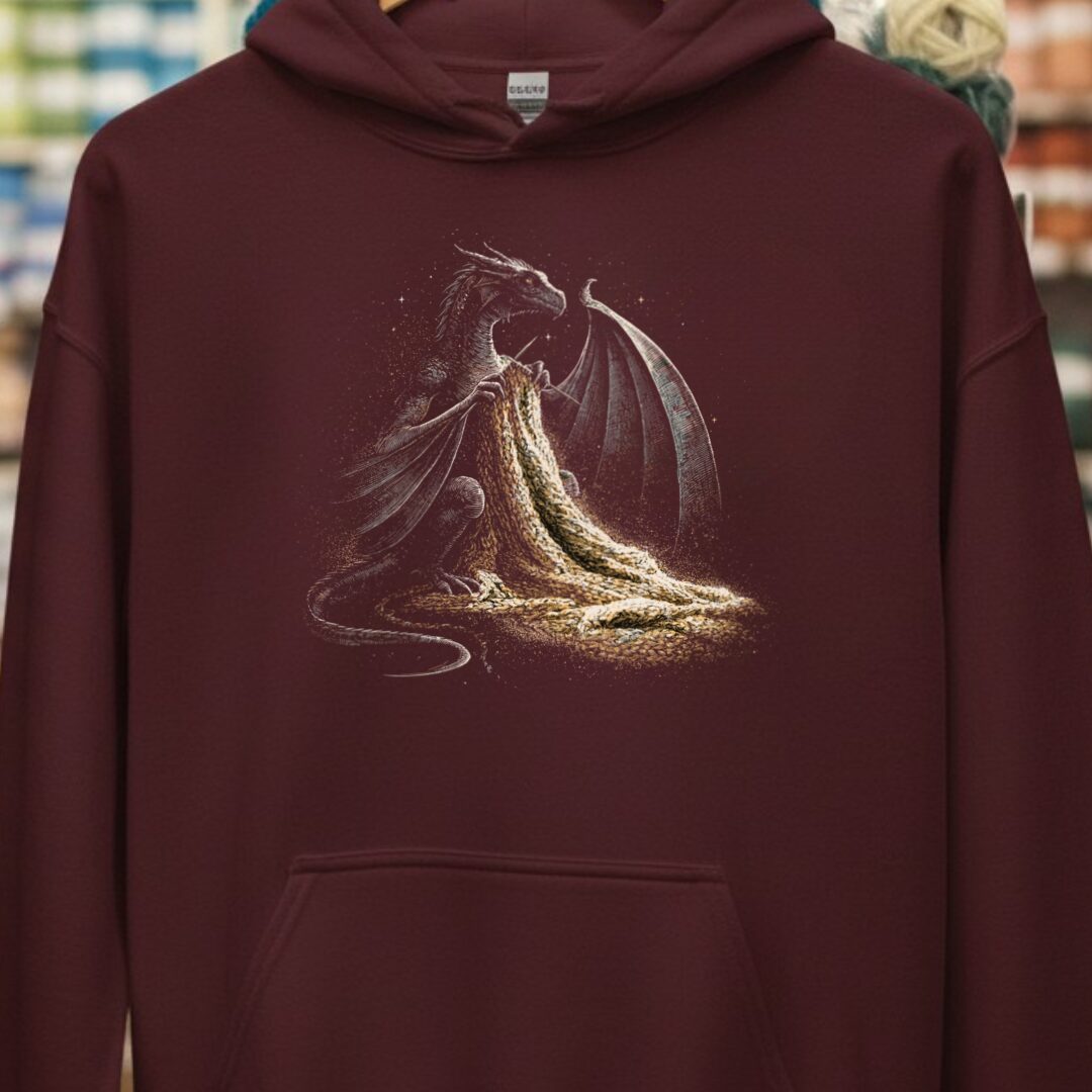 Dragon Knitting Hoodie