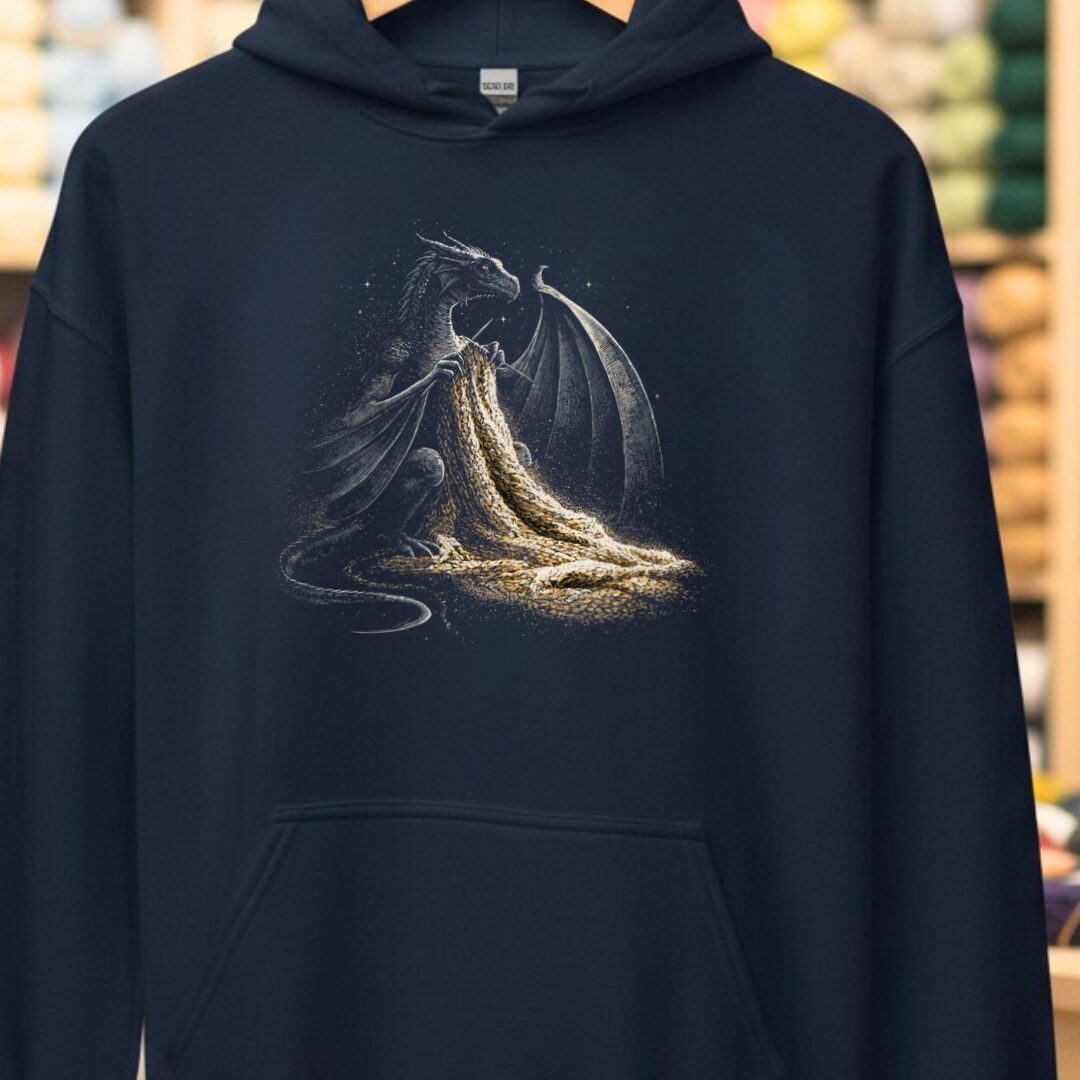 Dragon Knitting Hoodie
