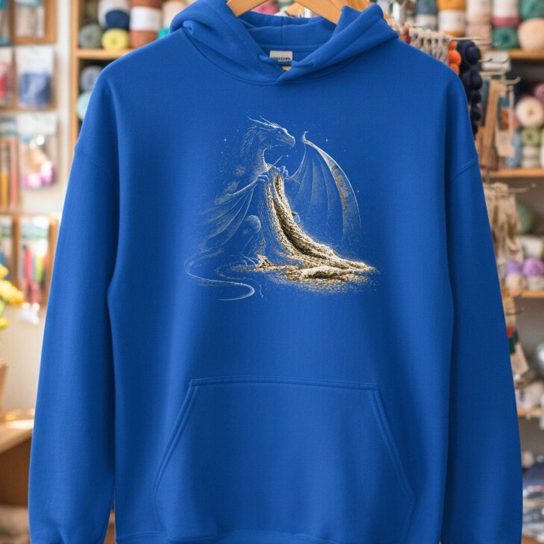 Dragon Knitting Hoodie