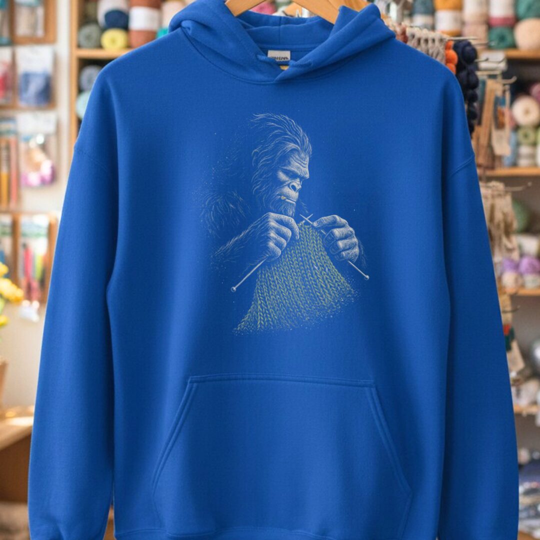 Knitting Bigfoot Royal Hoodie.jpg