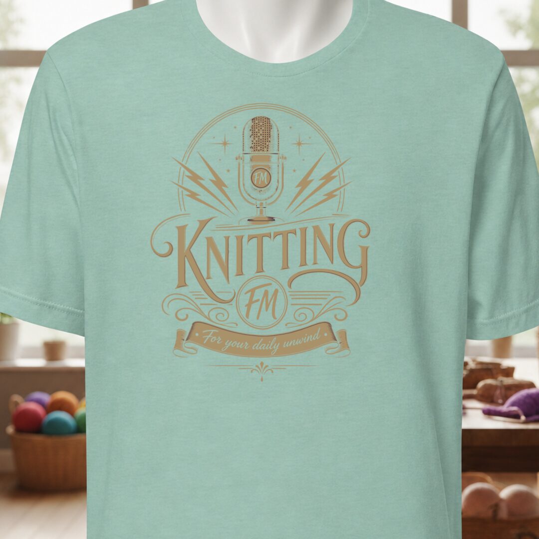 Knitting FM T-Shirt Sea Breeze t-shirt