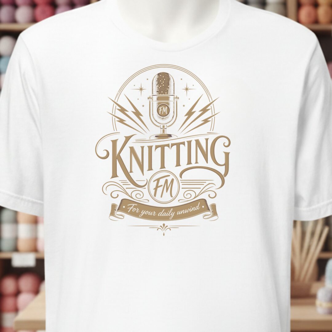 Knitting FM T-Shirt White t-shirt