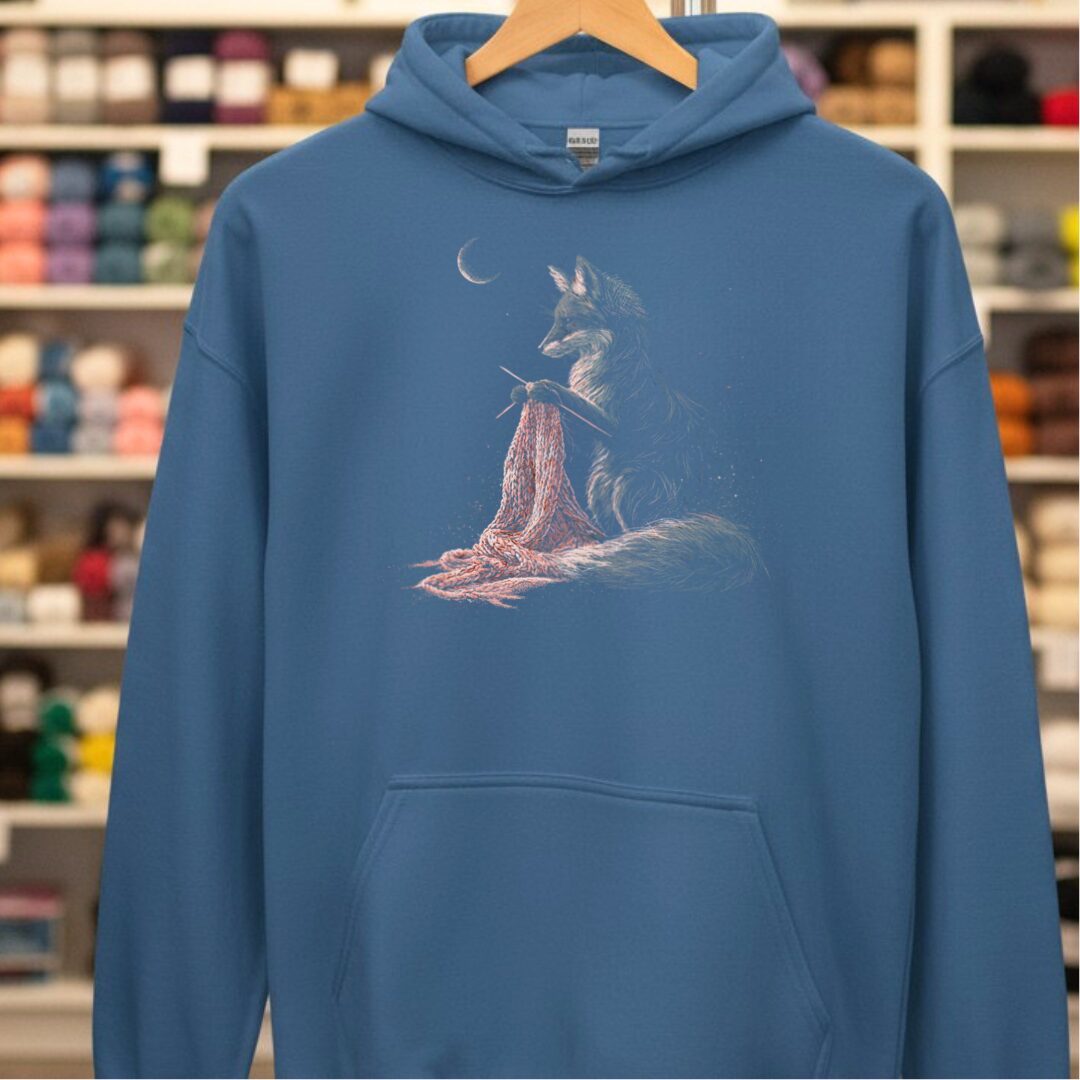 Knitting Fox Indigo Blue Hoodie.jpg