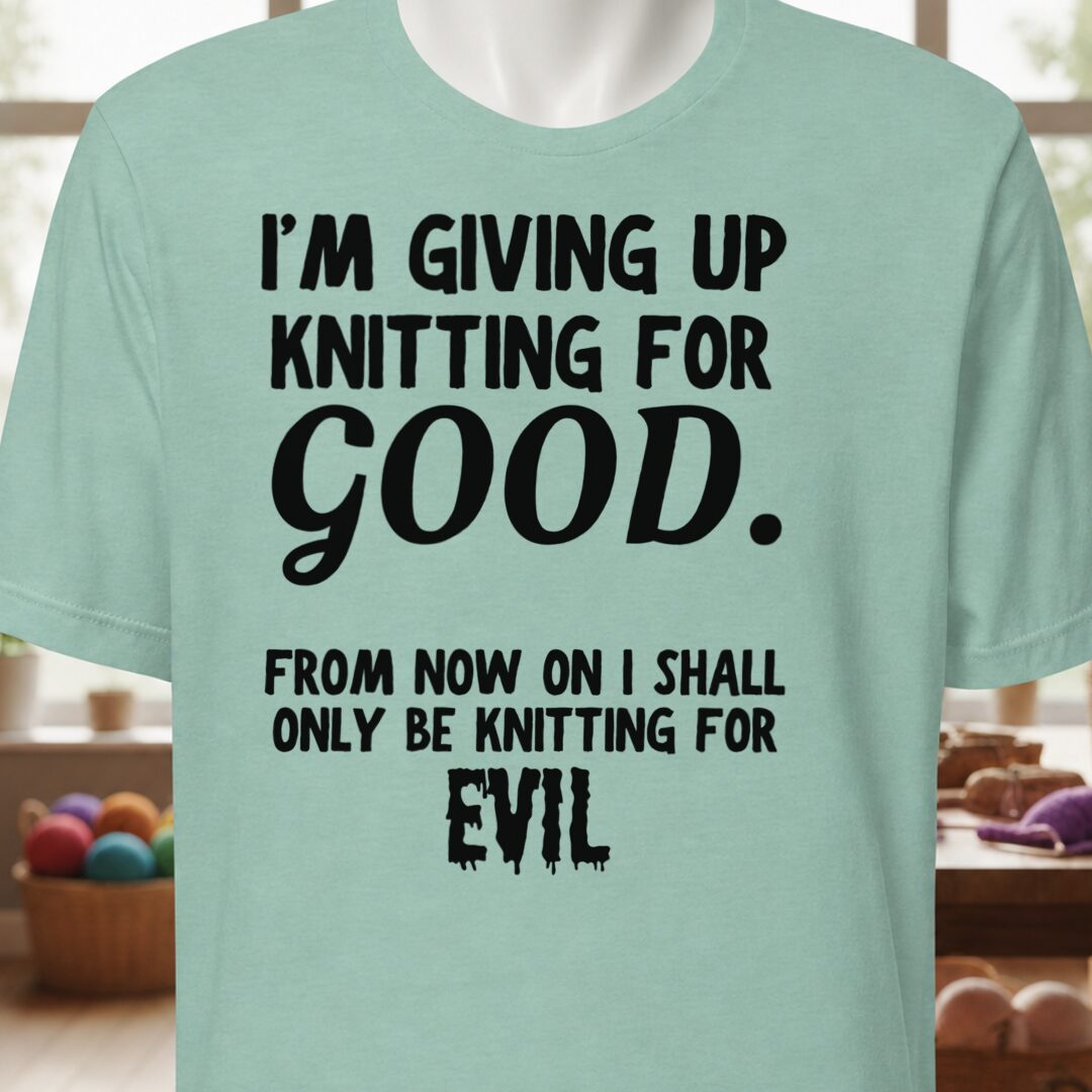 Knitting for Good T-Shirt Sea Breeze t-shirt