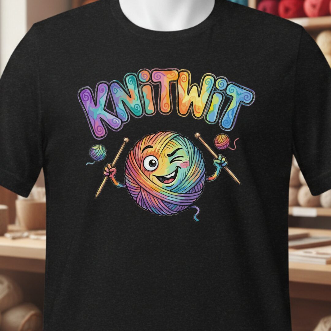 Knitwit T-Shirt Black t-shirt