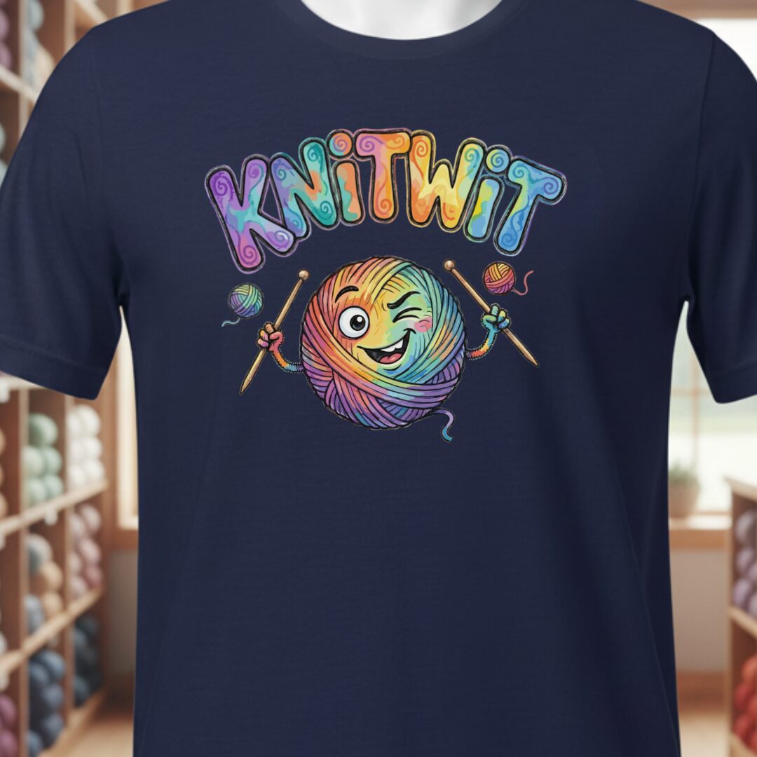 Knitwit T-Shirt Navy t-shirt
