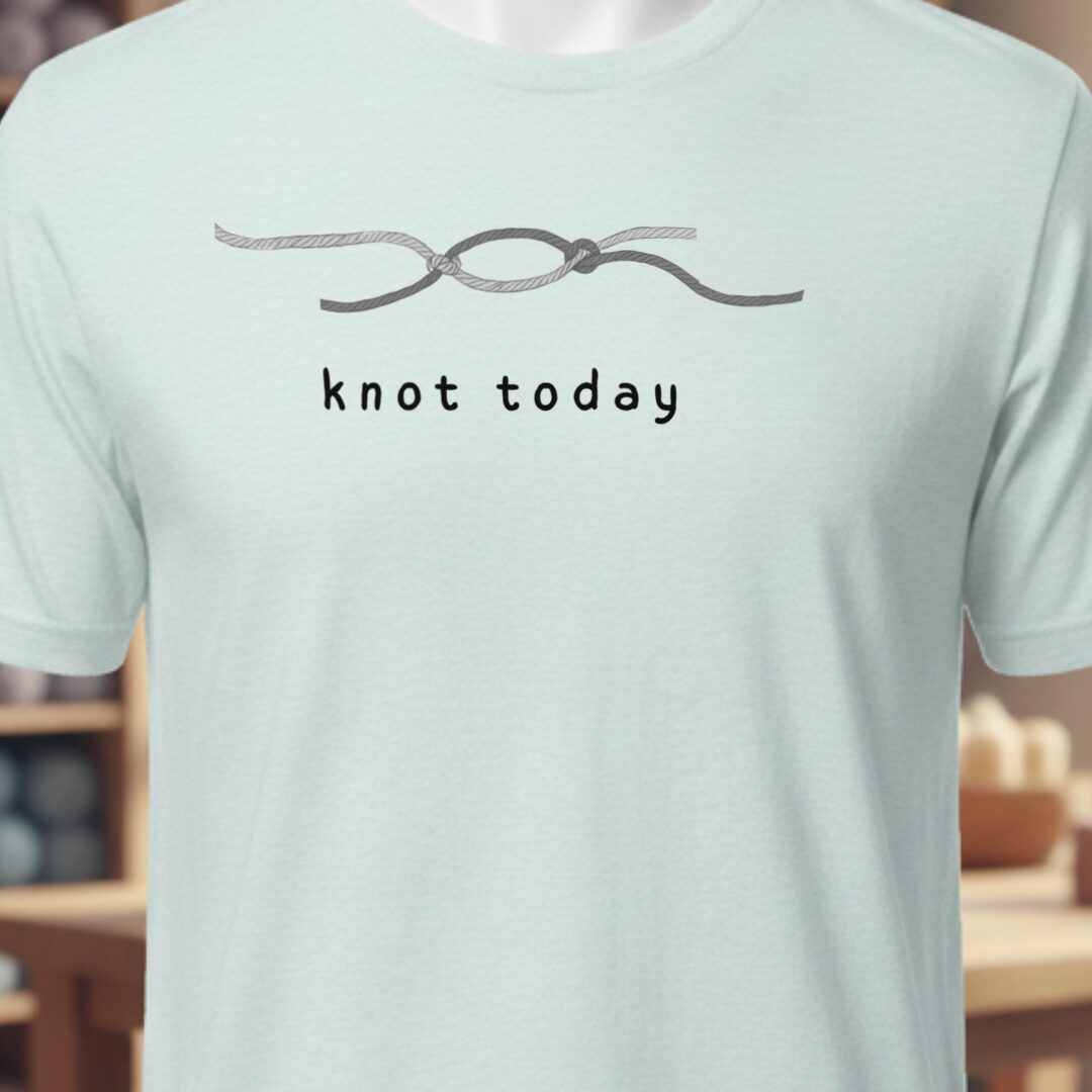 Knot Today T-Shirt Ice Blue t-shirt