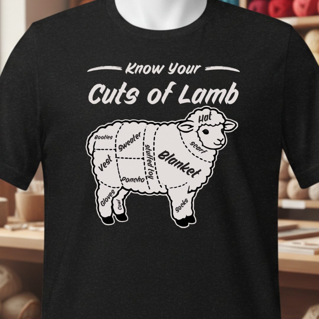 Know Your Cuts T-Shirt Black t-shirt