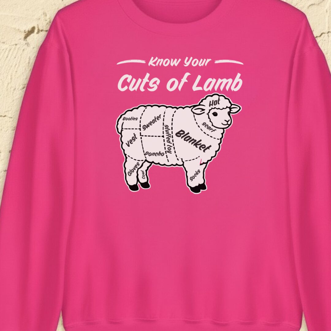 Know Your Cuts Bright Pink Sweatshirt.jpg