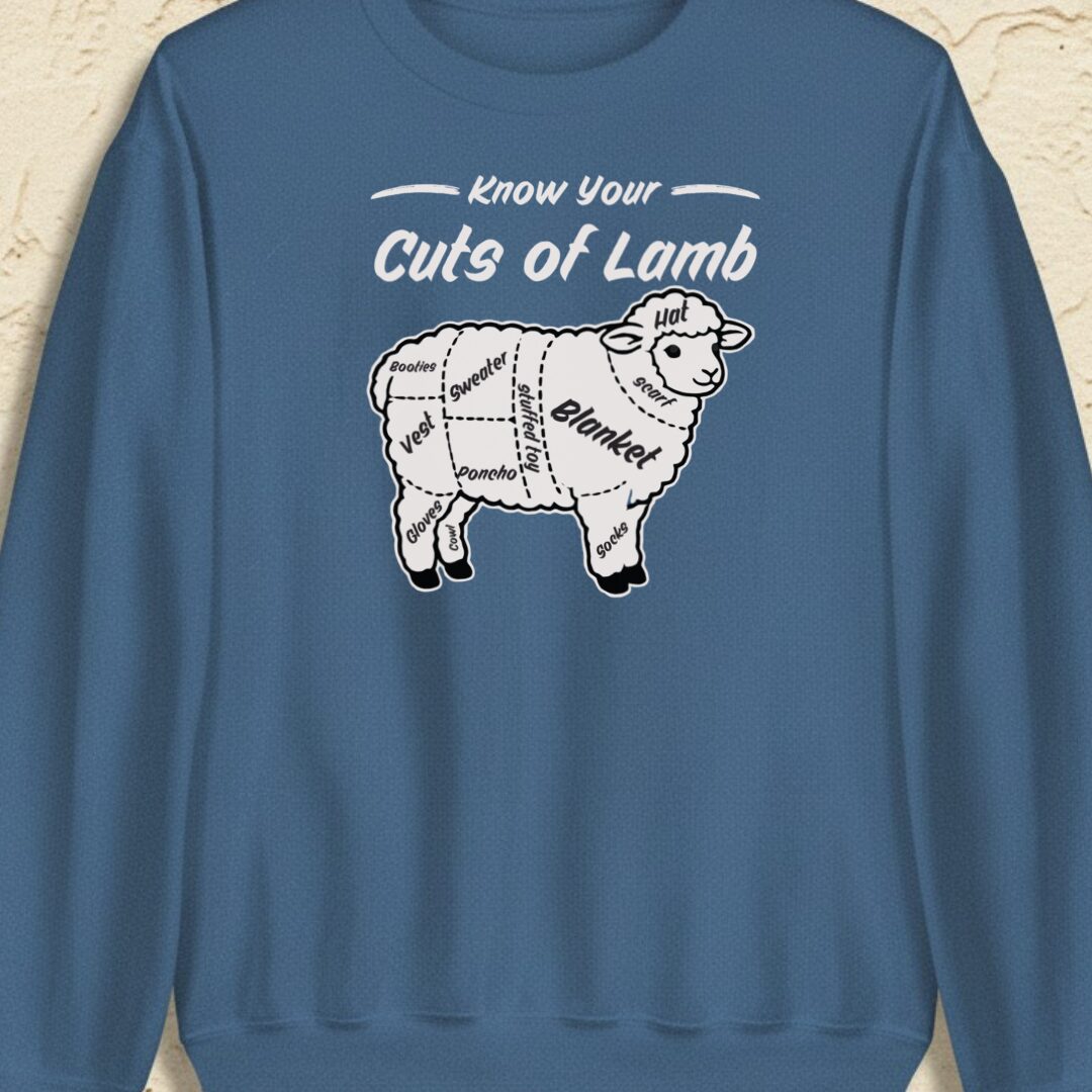 Know Your Cuts Indigo Blue Sweatshirt.jpg