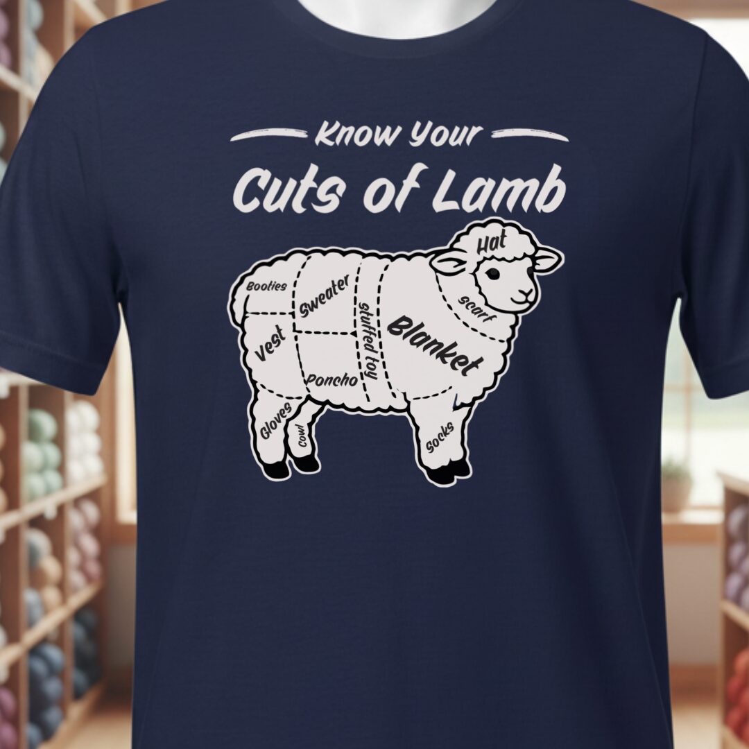 Know Your Cuts T-Shirt Navy t-shirt