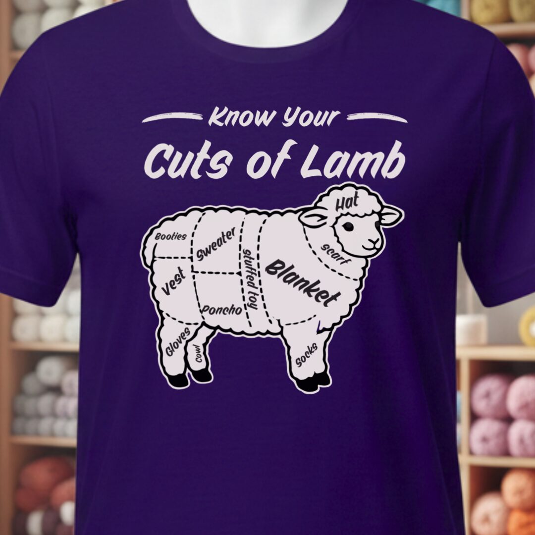 Know Your Cuts T-Shirt Purple t-shirt