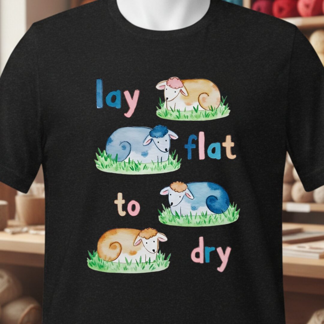 Lay Flat to Dry Group T-Shirt Black t-shirt