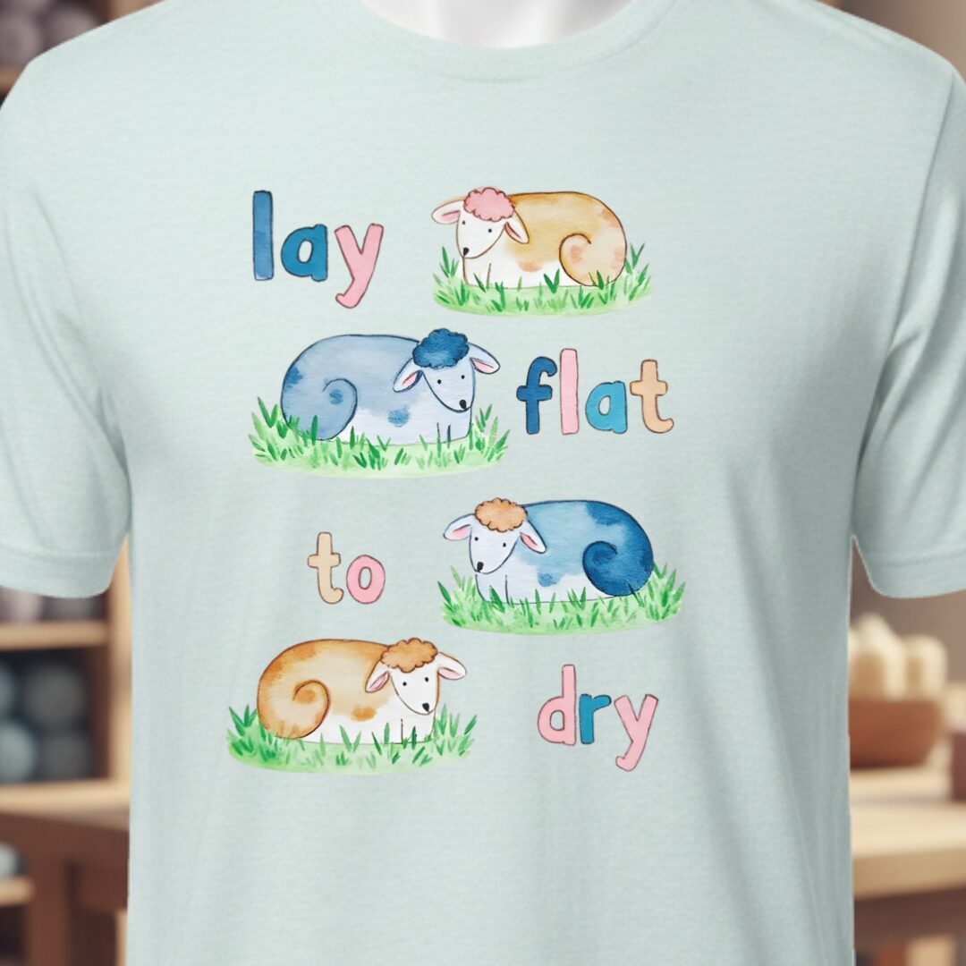 Lay Flat to Dry Group T-Shirt Ice Blue t-shirt