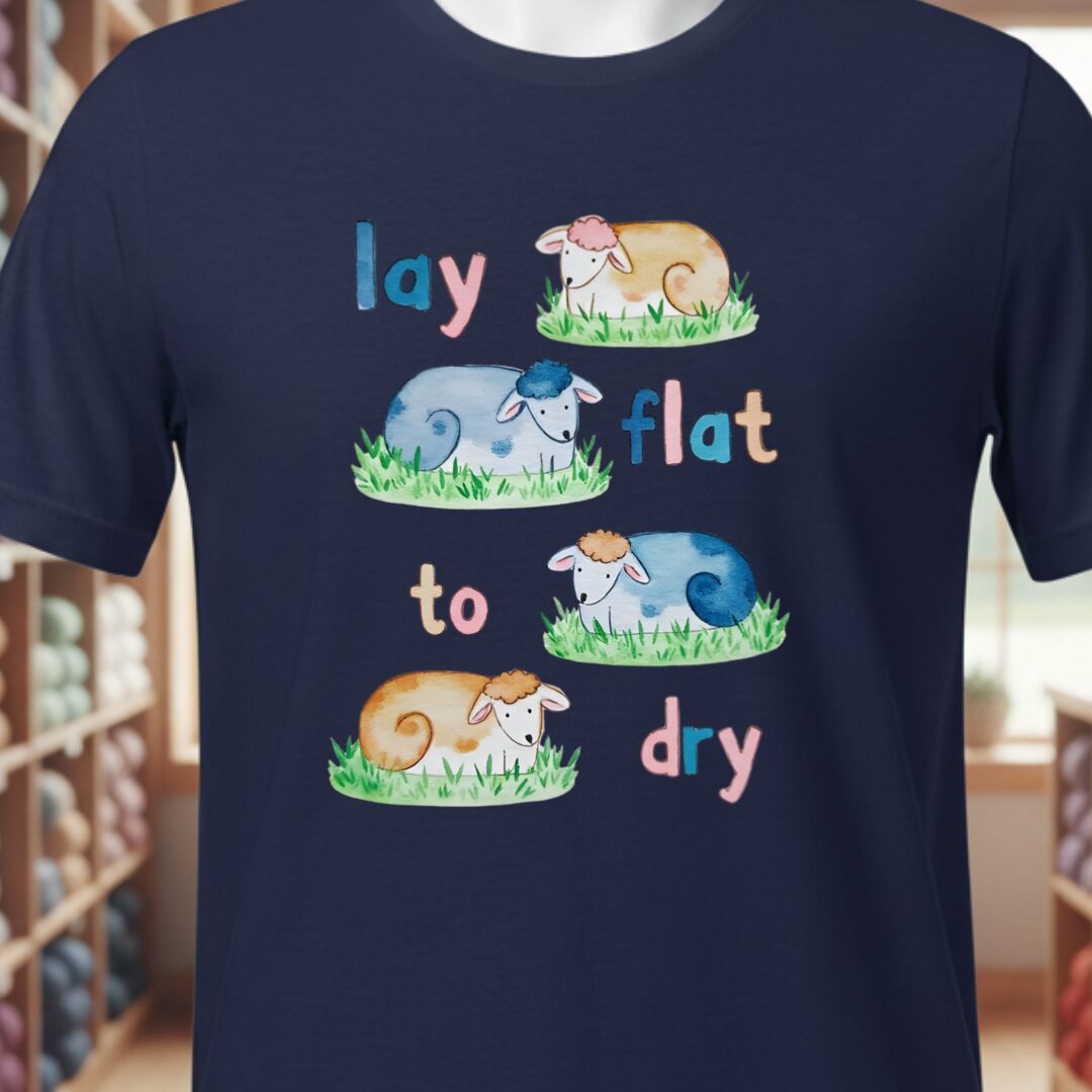 Lay Flat to Dry Group T-Shirt Navy t-shirt