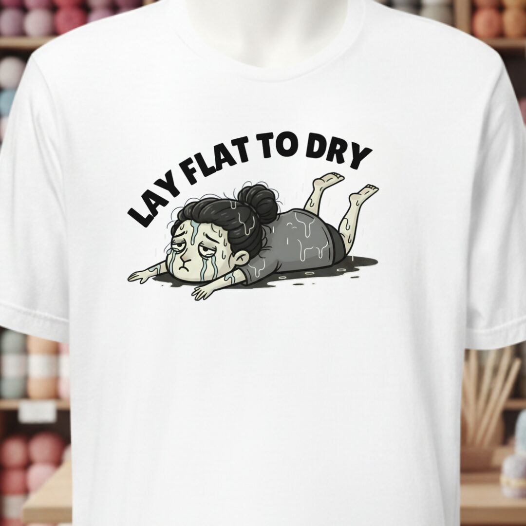 Lay Flat to Dry Woman T-Shirt White t-shirt