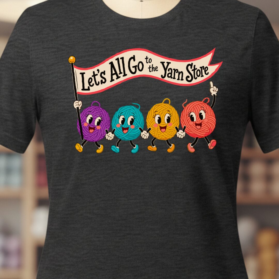 Let's All Go T-Shirt Dark Grey t-shirt