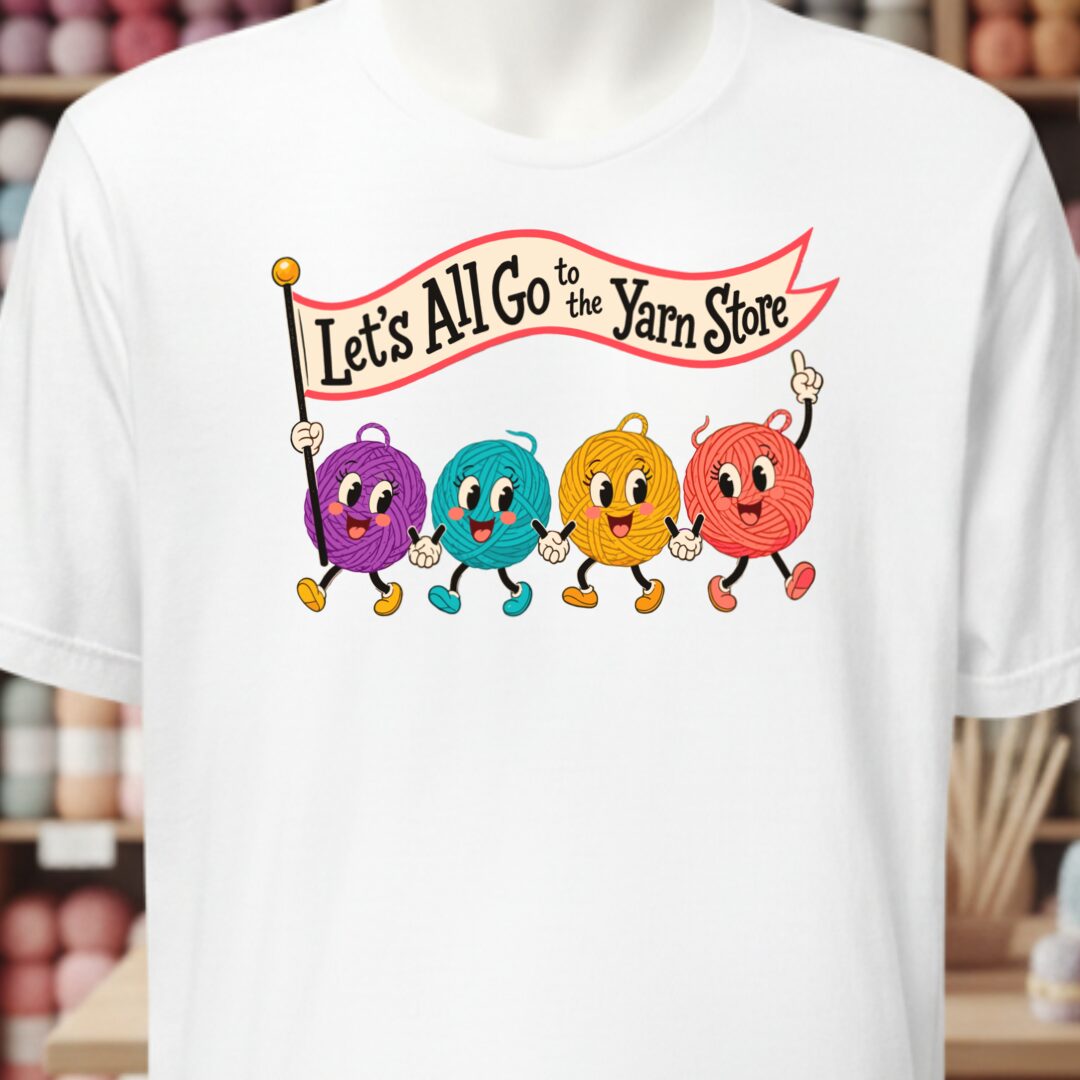 Let's All Go T-Shirt White t-shirt