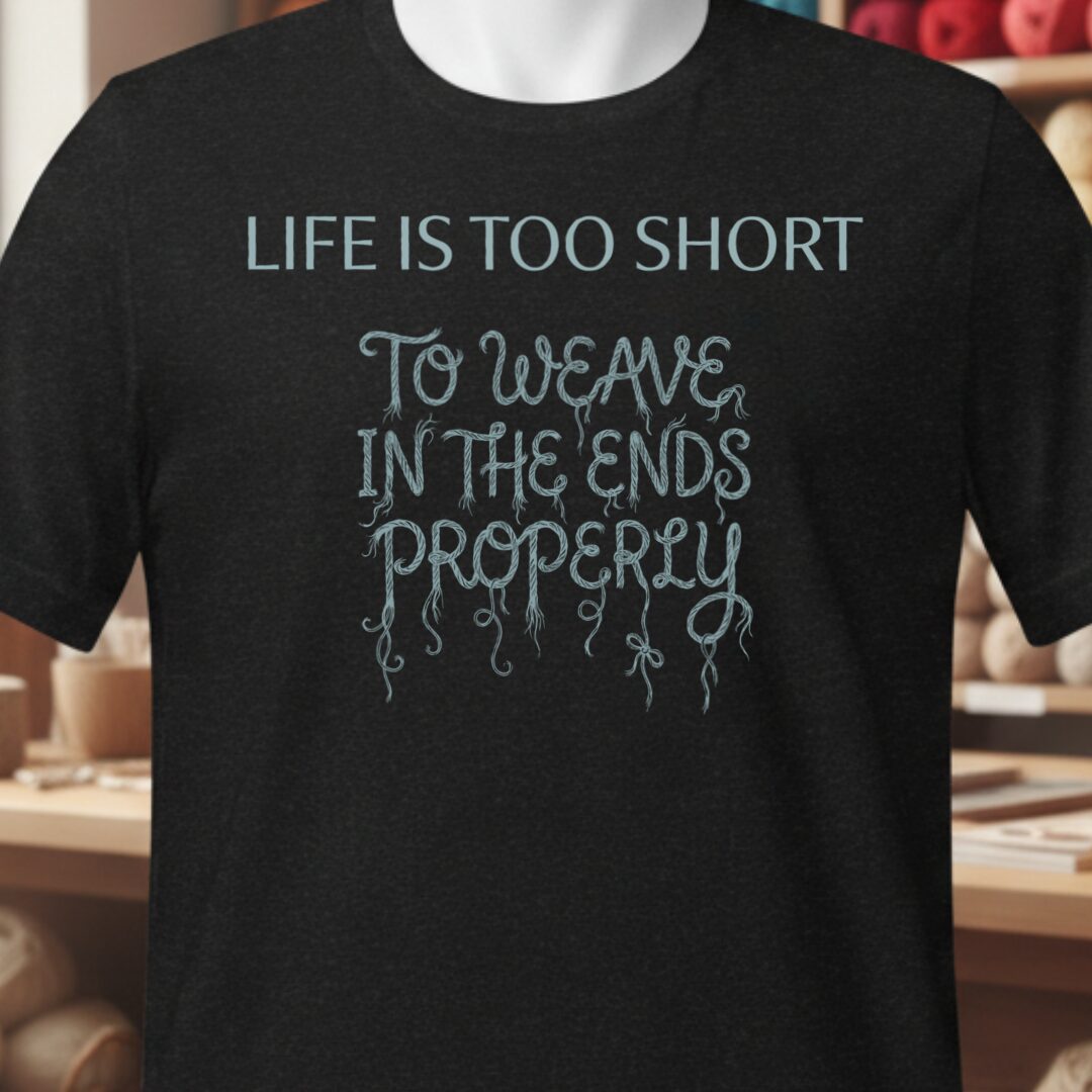 Life Is Short Black T-Shirt.jpg
