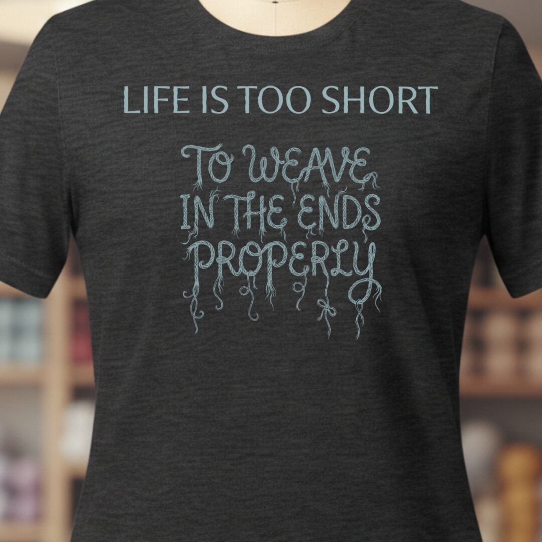 Life Is Short Dark Grey T-Shirt.jpg