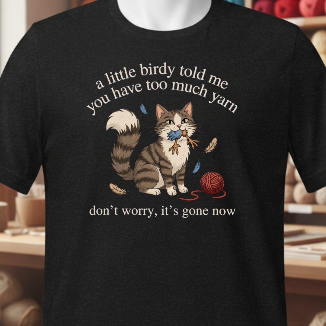 Little Birdy T-Shirt Black t-shirt