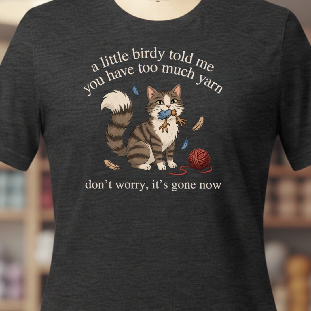 Little Birdy T-Shirt Dark Grey t-shirt