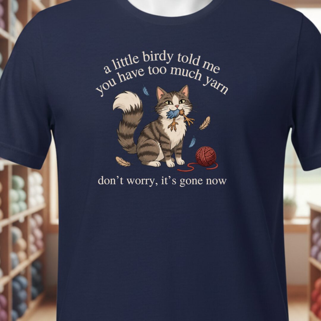Little Birdy T-Shirt Navy t-shirt
