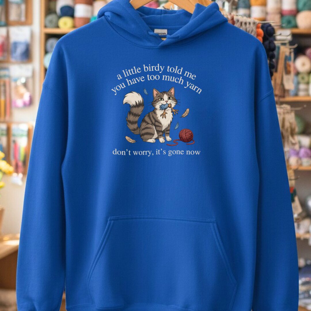 Little Birdy Hoodie Royal t-shirt