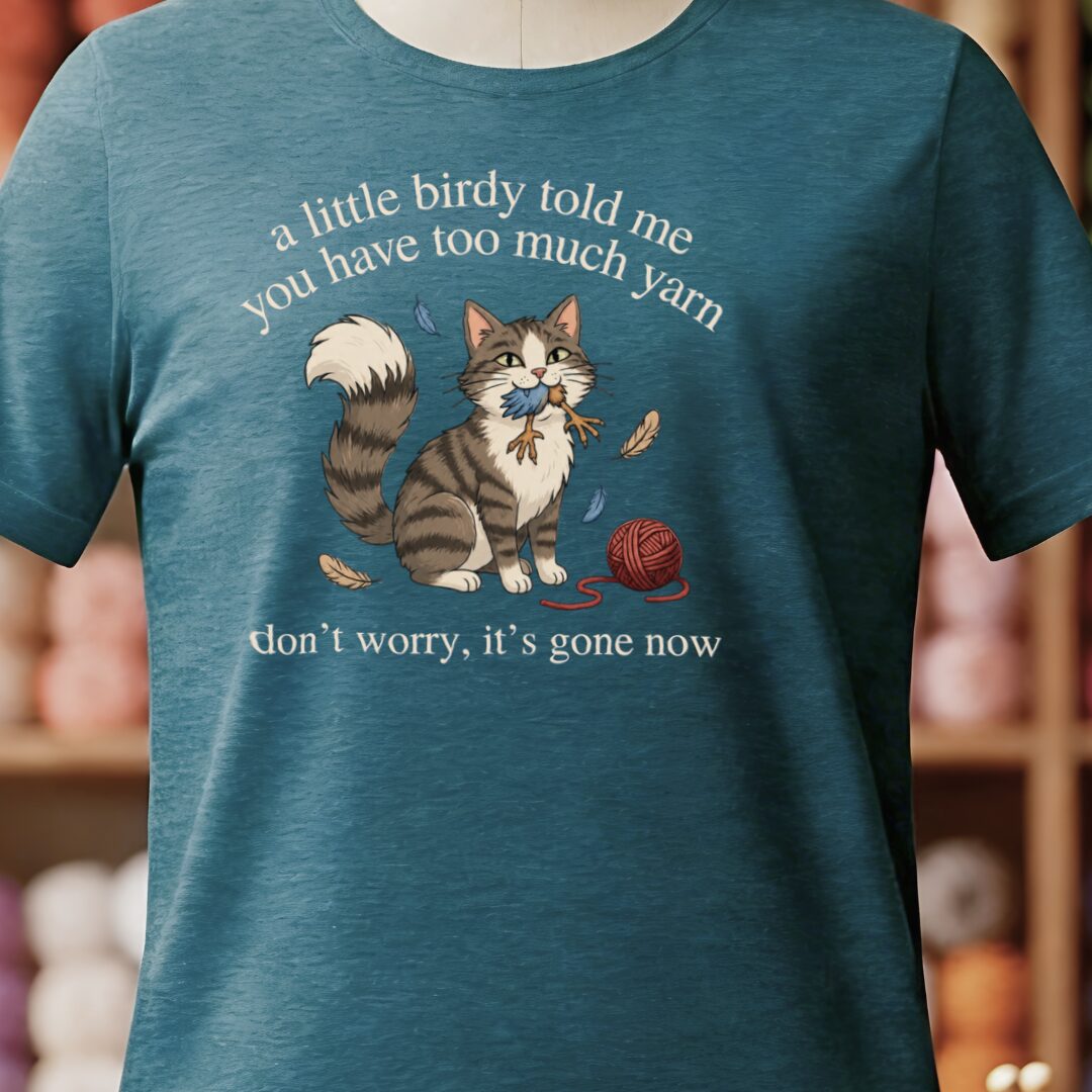Little Birdy T-Shirt Teal Blue t-shirt