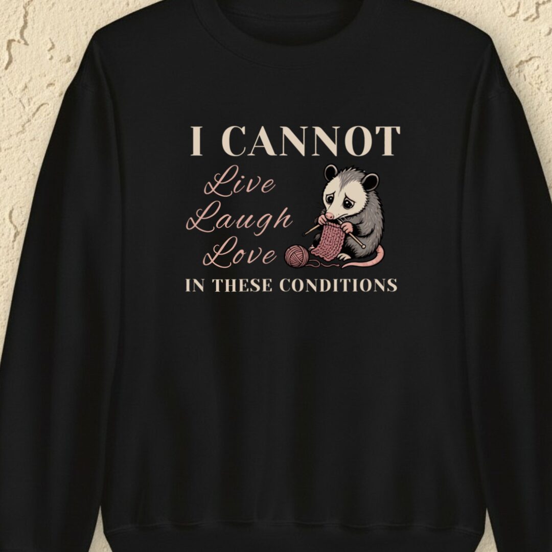 Live, Laugh, Love Black Sweatshirt.jpg