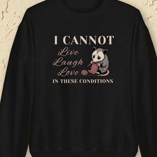 Live, Laugh, Love Black Sweatshirt.jpg