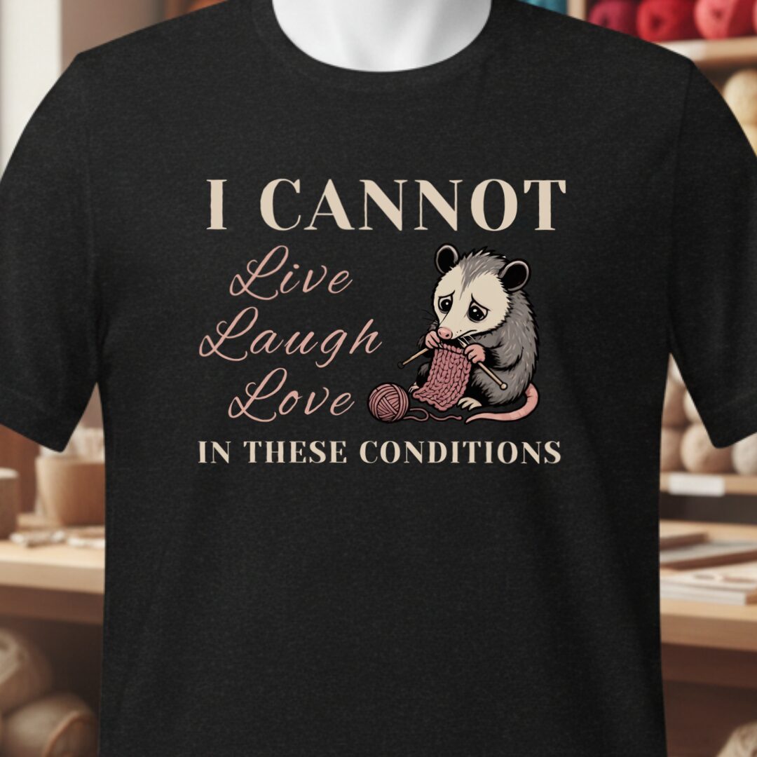 Live, Laugh, Love T-Shirt Black t-shirt