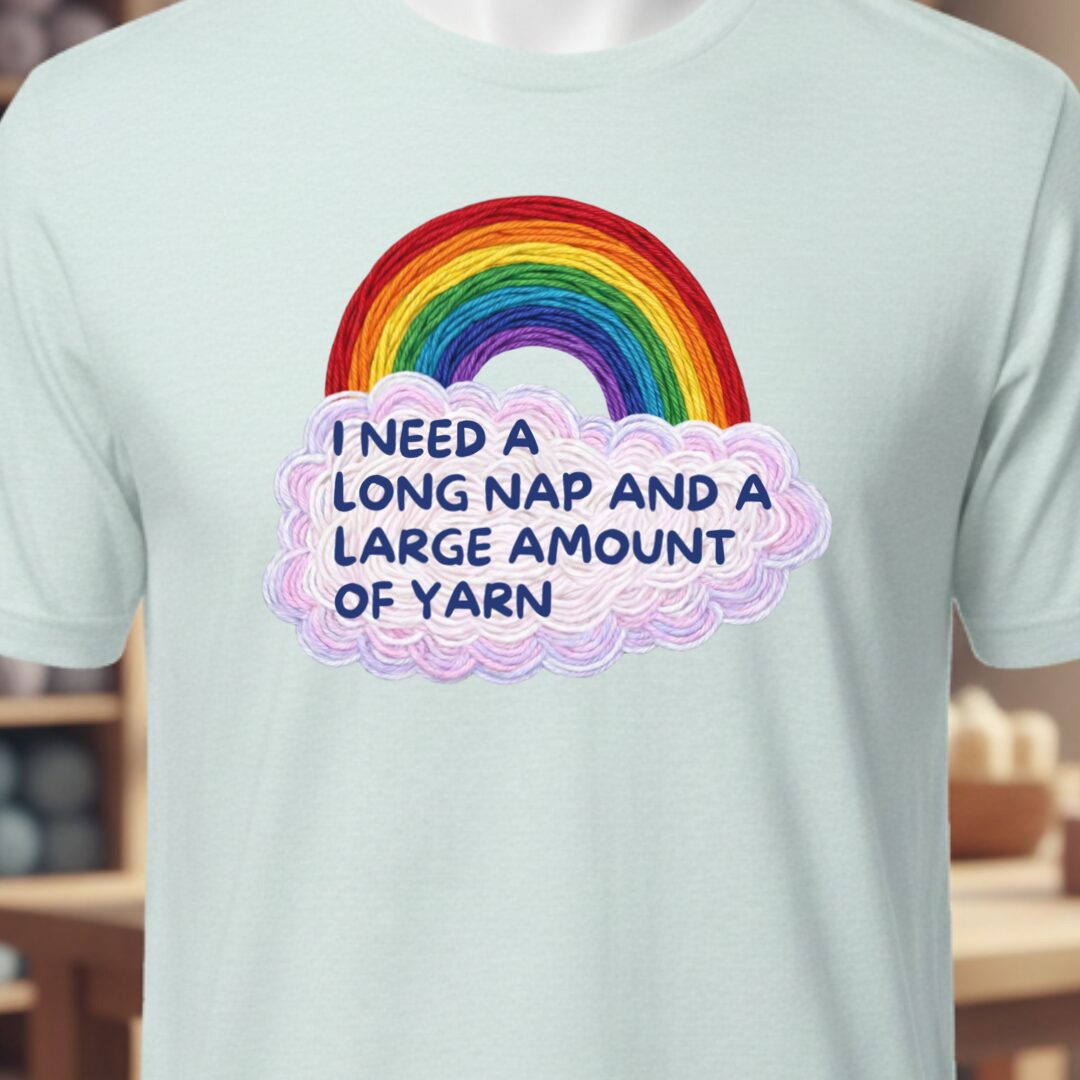 Long Nap T-Shirt Ice Blue t-shirt