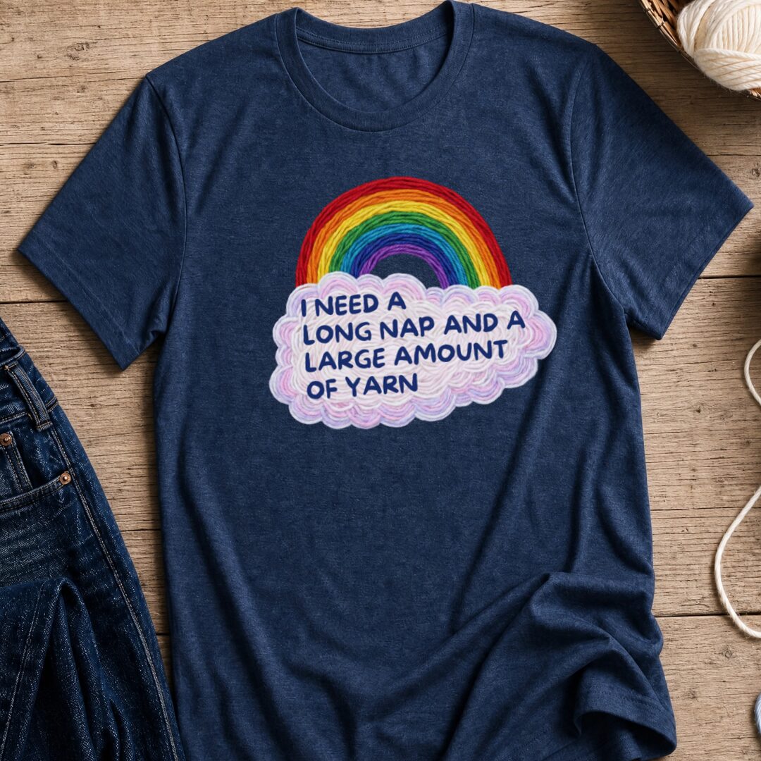 Long Nap T-Shirt Navy t-shirt
