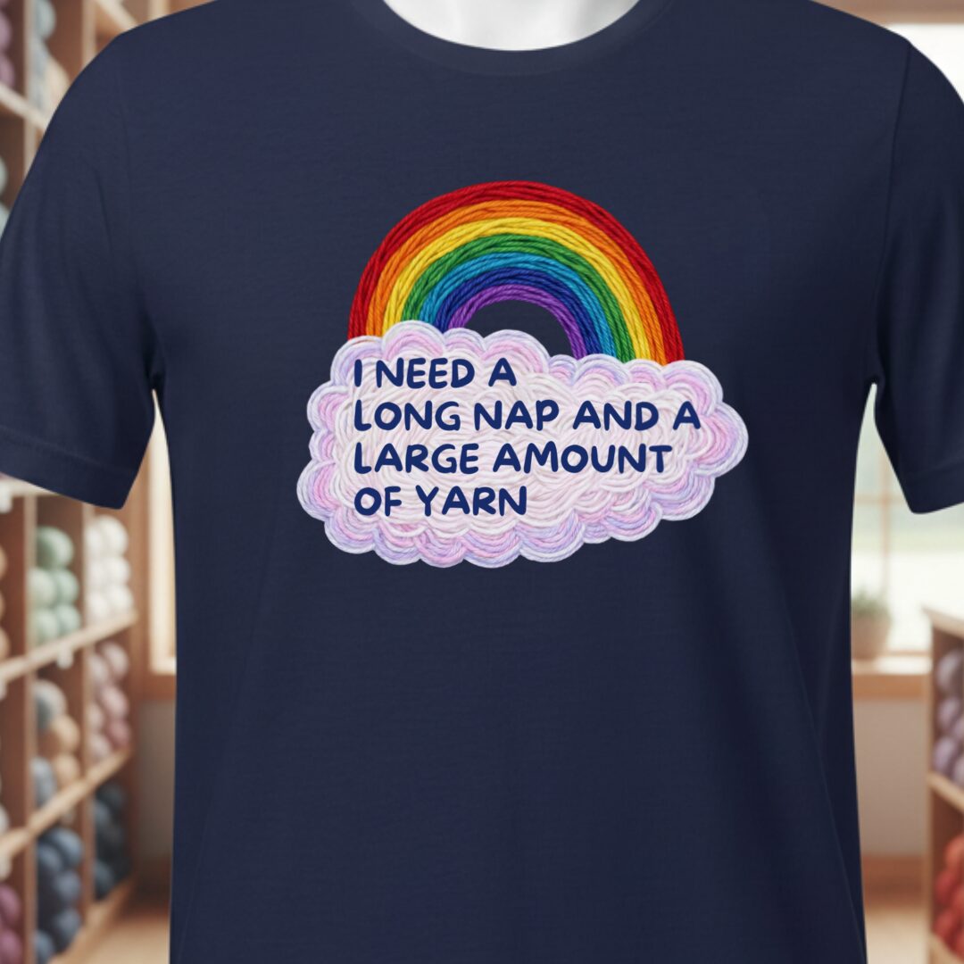Long Nap T-Shirt Navy t-shirt