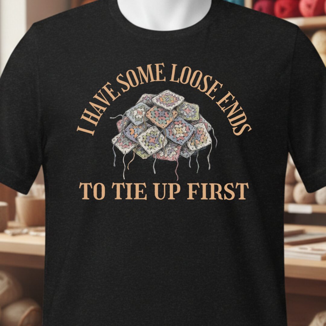 Loose Ends T-Shirt Black t-shirt