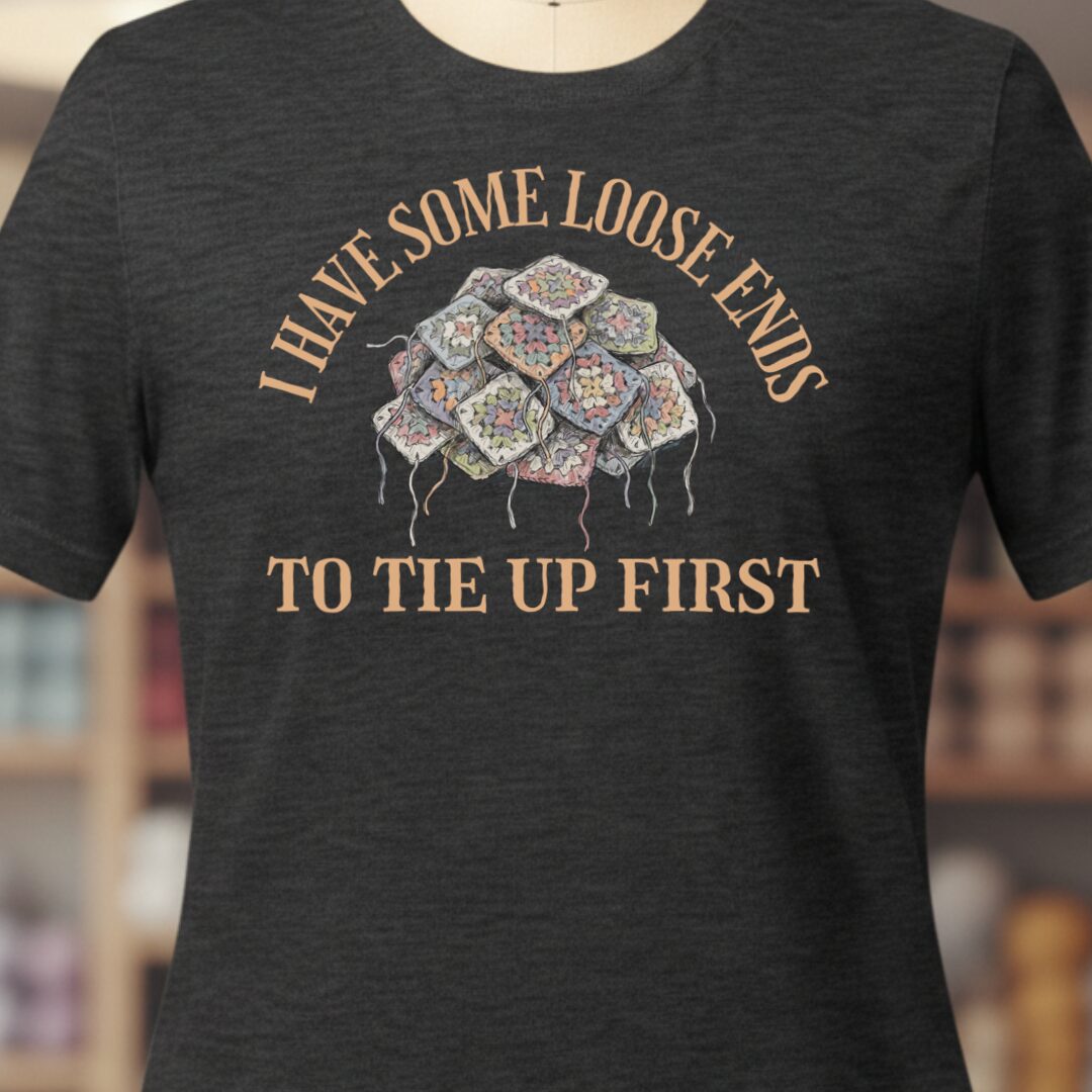 Loose Ends T-Shirt Dark Grey t-shirt