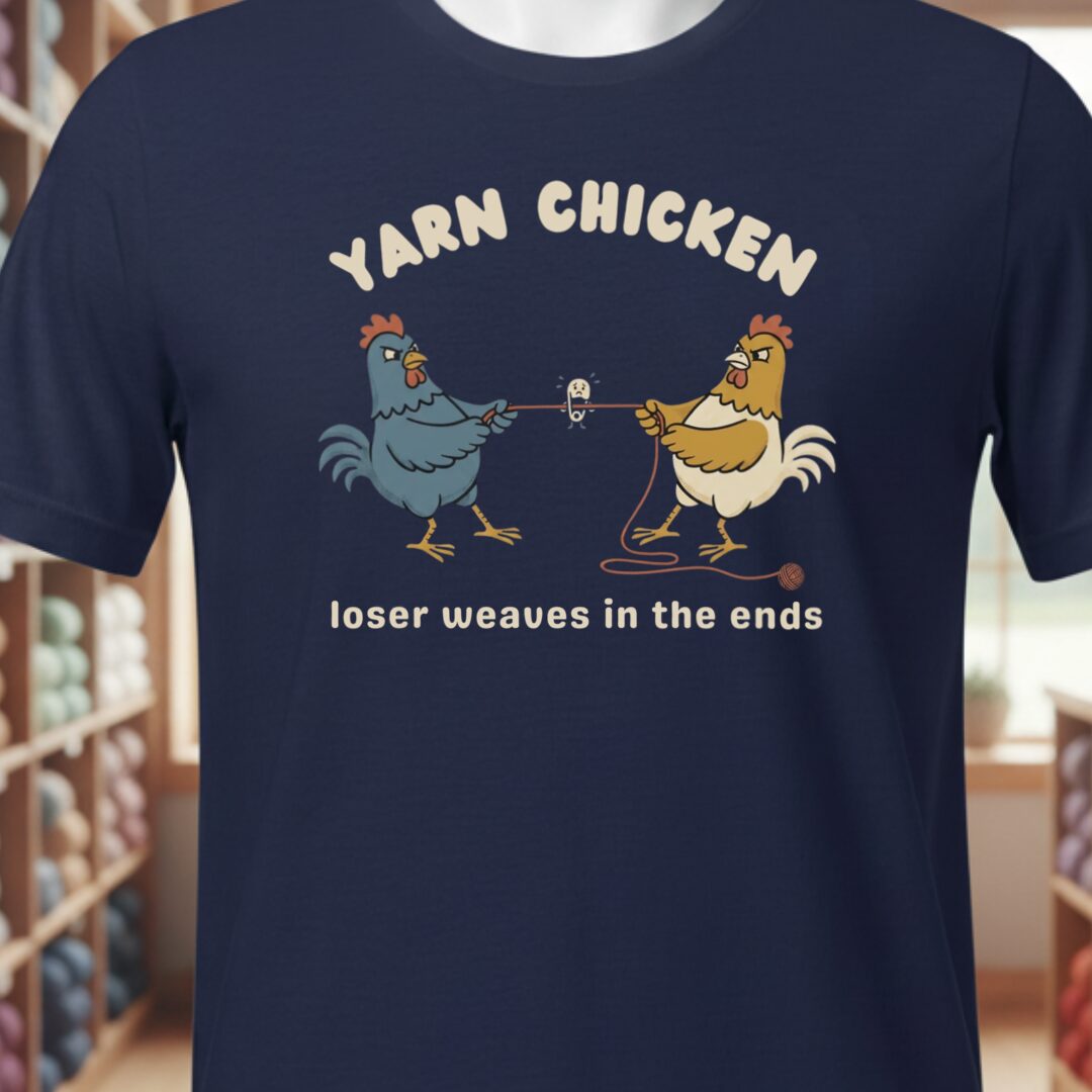 Loser Weaves The Ends T-Shirt Navy t-shirt