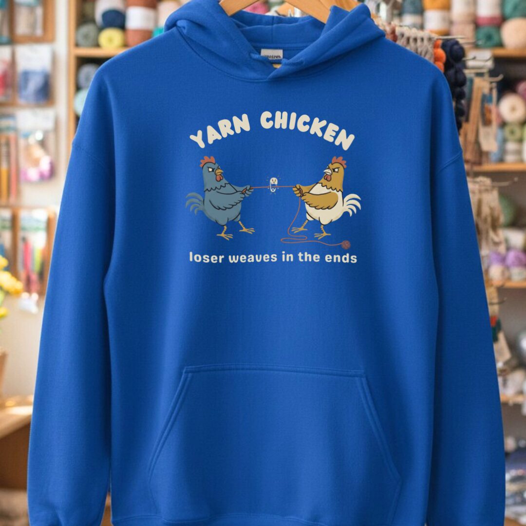 Loser Weaves The Ends Royal Hoodie.jpg