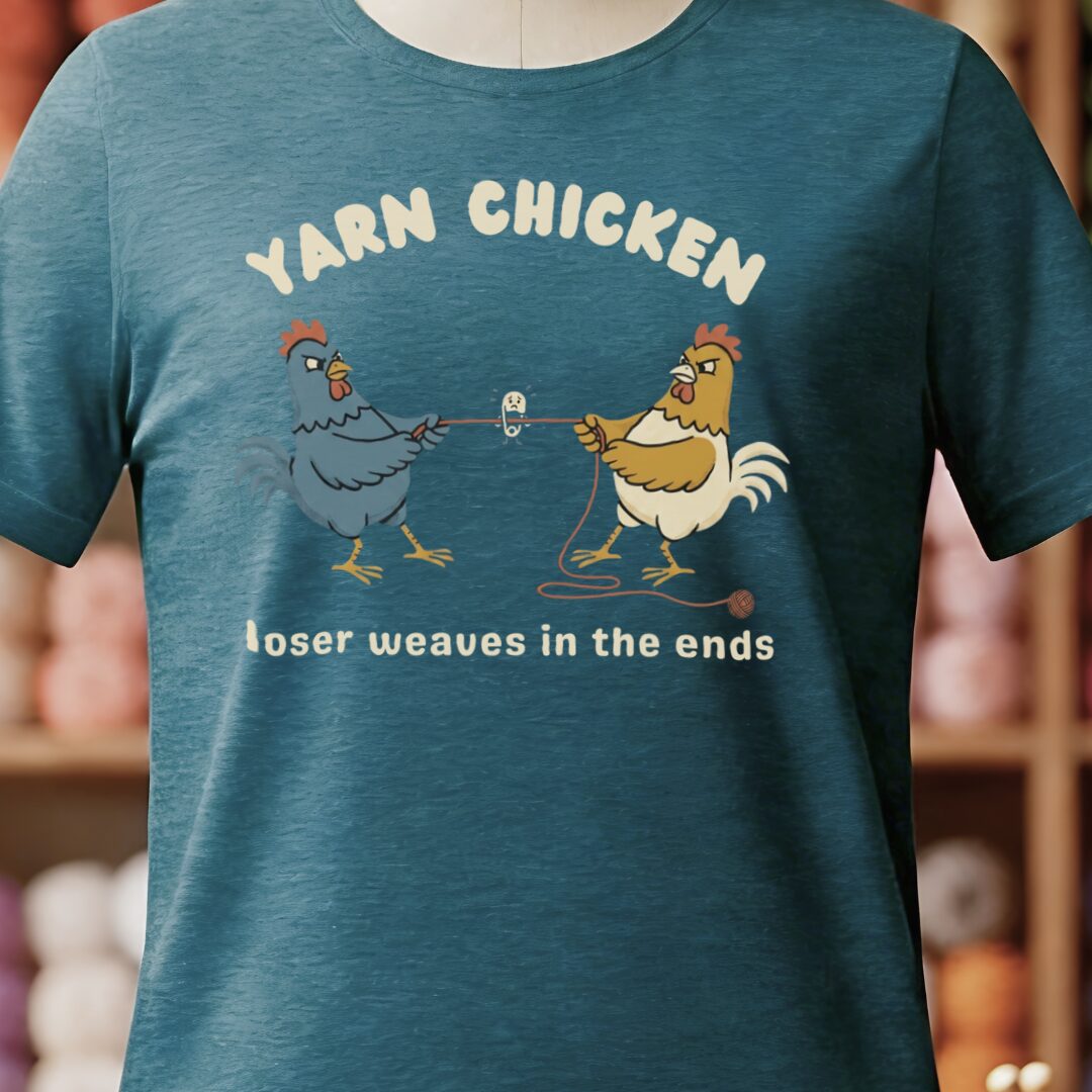 Loser Weaves The Ends T-Shirt Teal Blue t-shirt