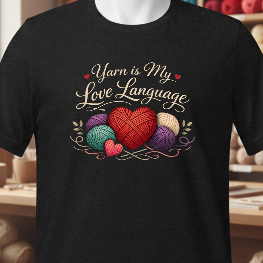 Love Language T-Shirt Black t-shirt