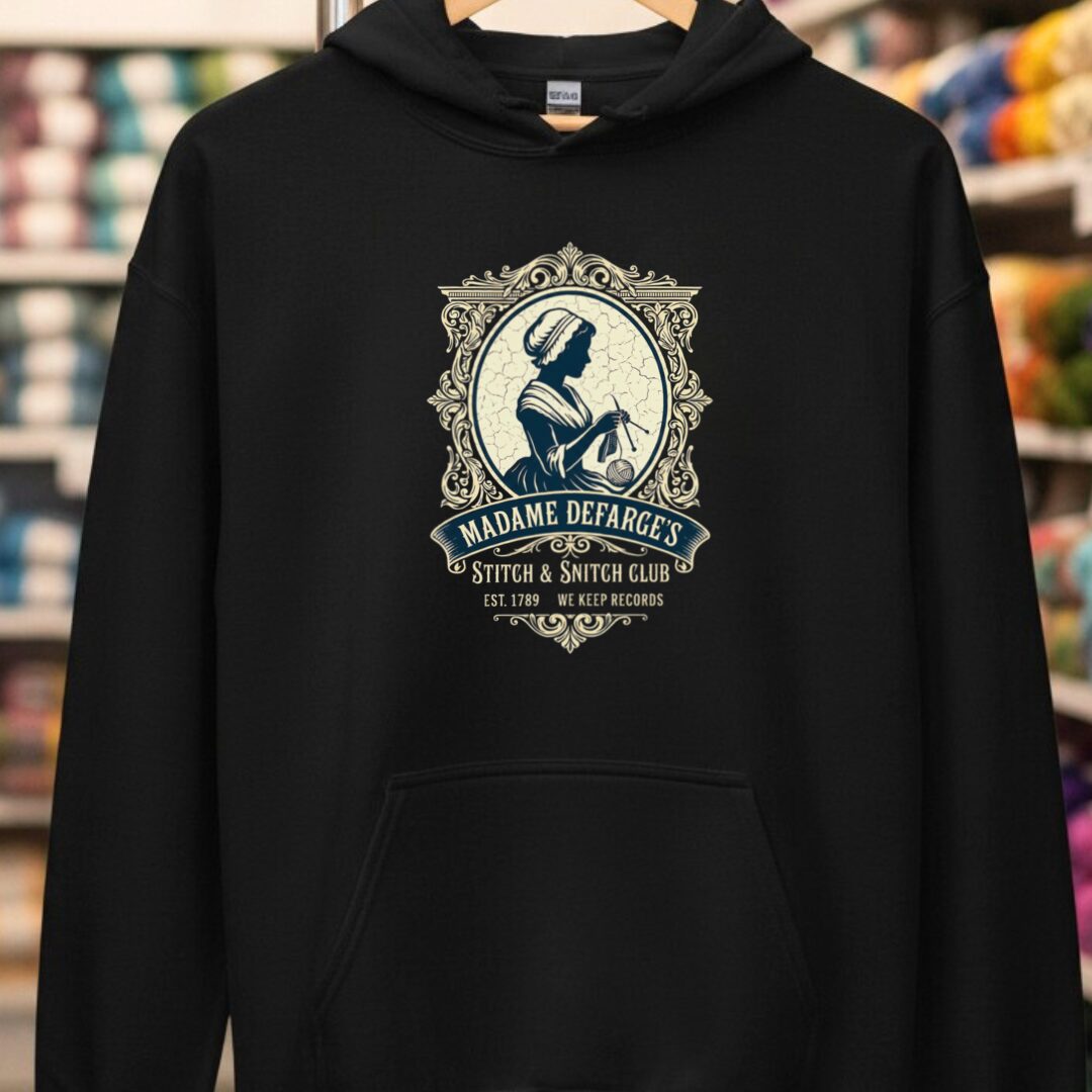 Madame Defarge Club Black Hoodie.jpg