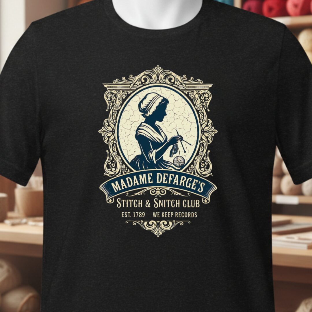 Madame Defarge Club T-Shirt Black t-shirt