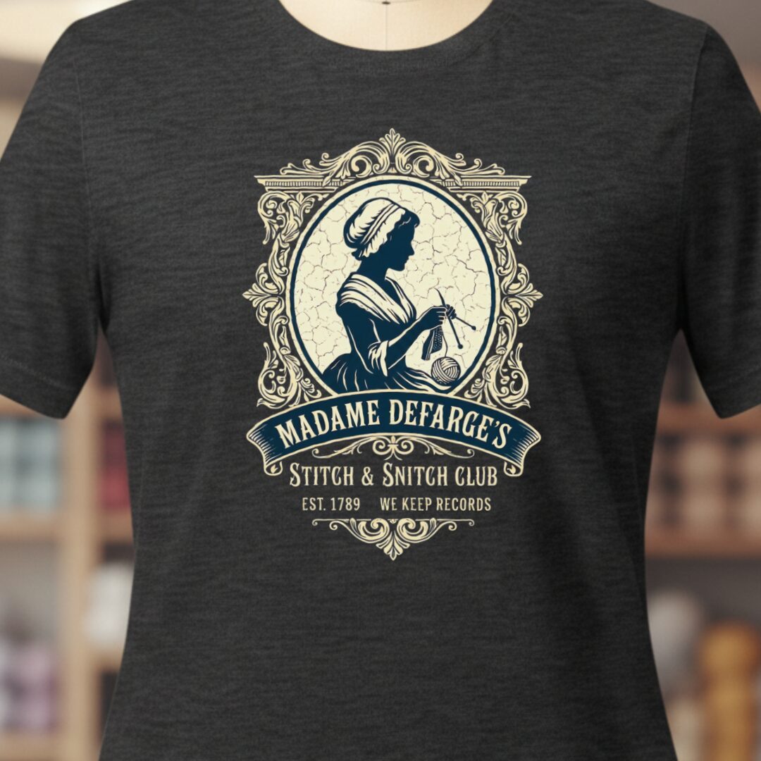 Madame Defarge Club T-Shirt Dark Grey t-shirt