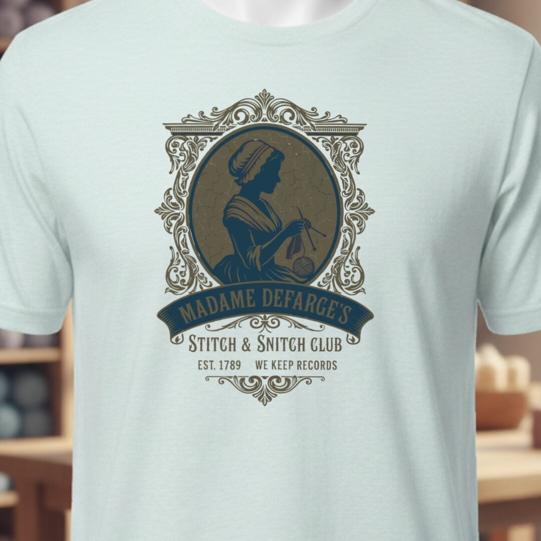 Madame Defarge Club T-Shirt Ice Blue t-shirt