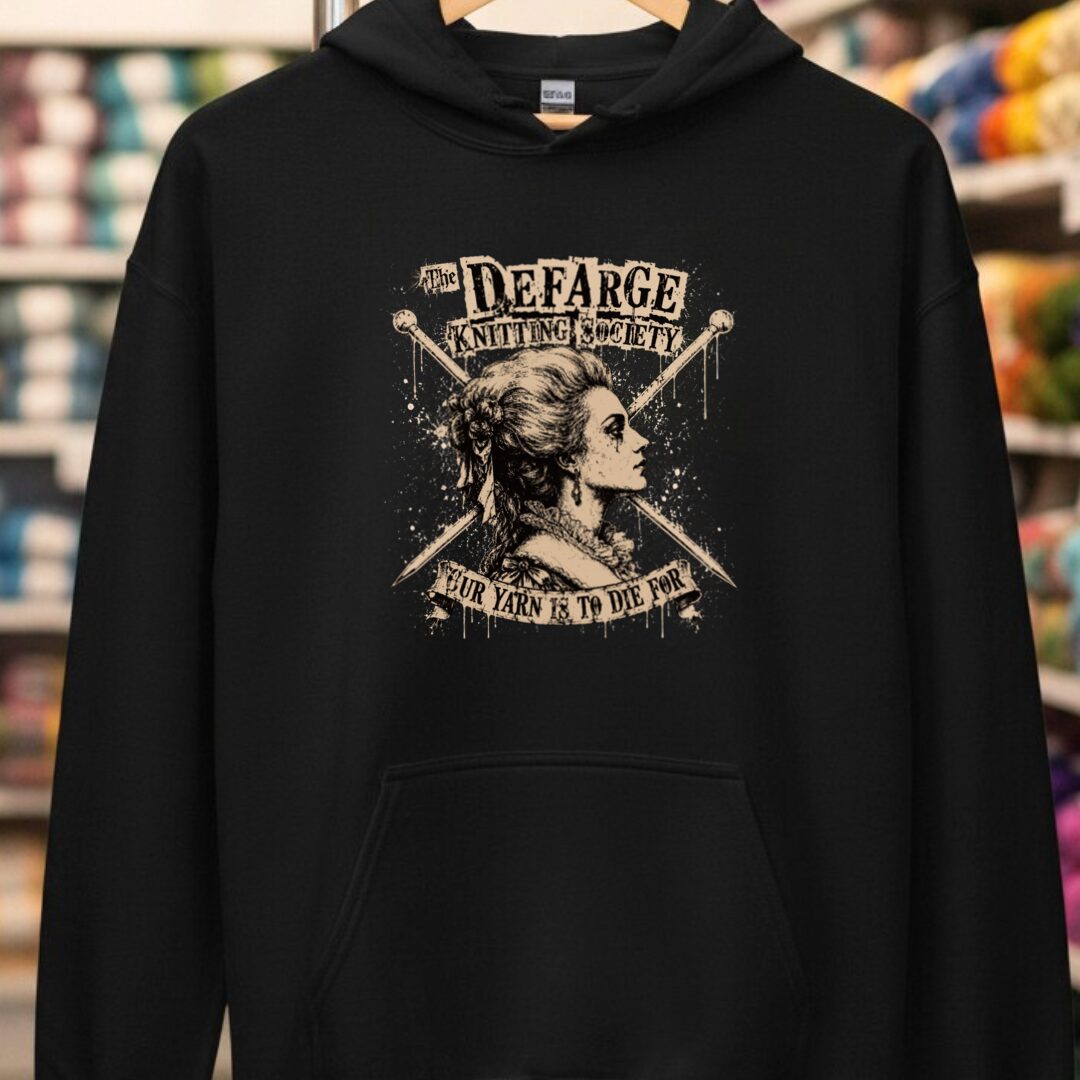 Madame Defarge Society Black Hoodie.jpg