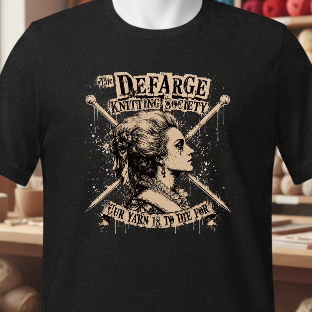 Madame Defarge Society T-Shirt Black t-shirt