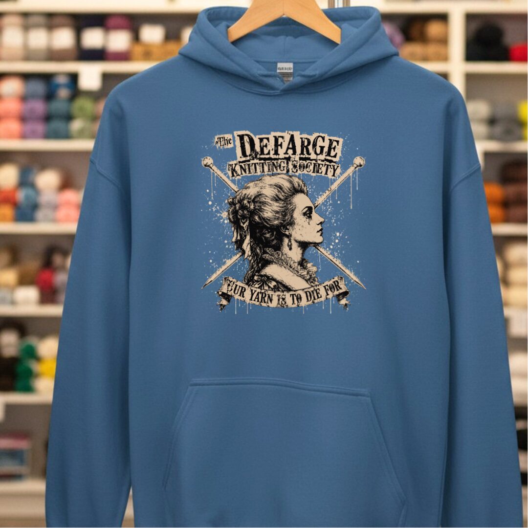 Madame Defarge Society Indigo Blue Hoodie.jpg