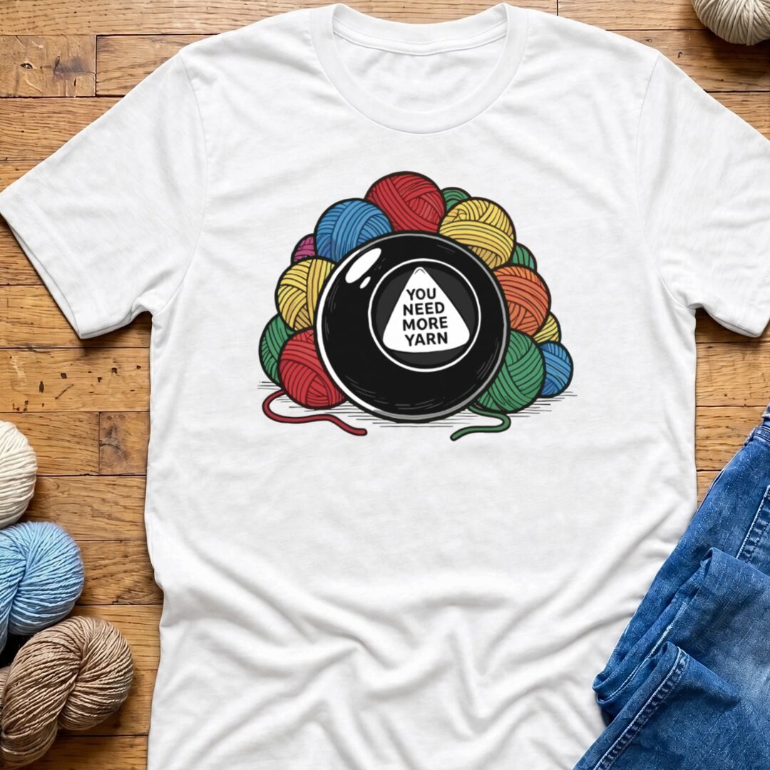 Magic Yarn Ball T-Shirt White t-shirt